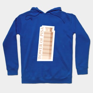 Italy Pisa tower Hoodie